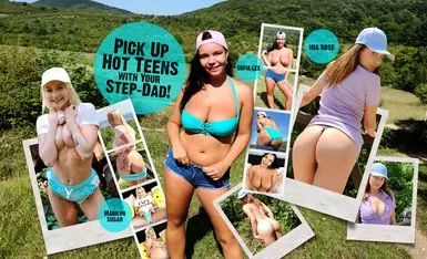 Pick Up Hot Teens with Your Step-Dad!