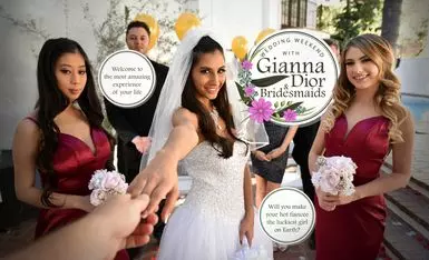 Wedding Weekend with Gianna Dior & Bridesmaids