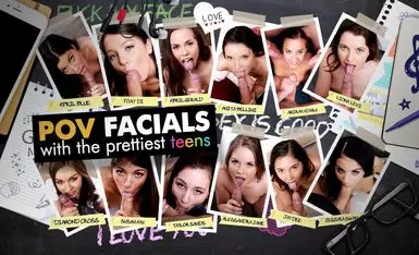 POV Facials with the Prettiest Teens