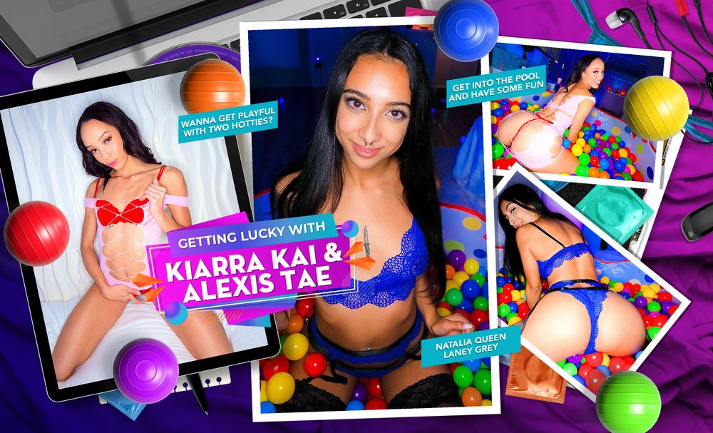 Getting Lucky with Kiarra Kai & Alexis Tae - download lifeselector interactive porn