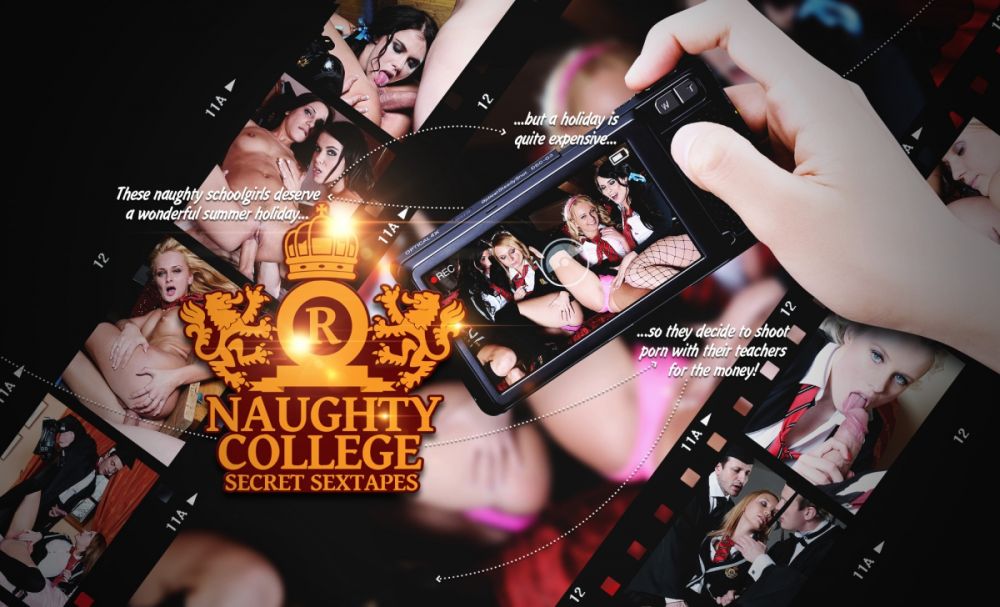 Naughty college: Secret sextapes
